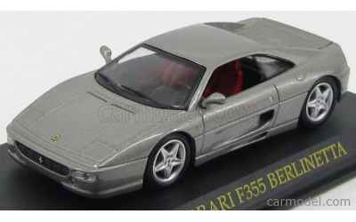 BRUMM FERRARI F355 BERLINETTA GRIGIO MET SCURO 1/43 CON BASETTA + TECA