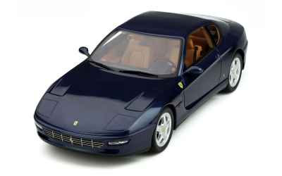 BRUMM FERRARI 456MGT BLU SCURO 1/43 CON BASETTA + TECA
