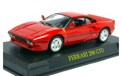 BRUMM FERRARI 288 GTO ROSSA 1/43 CON BASETTA
