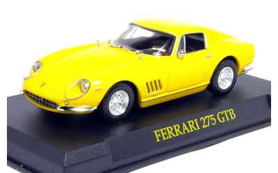 BRUMM FERRARI 275 GTB GIALLA 1/43 CON BASETTA