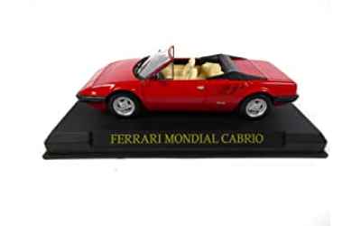 BRUMM FERRARI MONDIAL CABRIOLET ROSSA 1/43 CON BASETTA