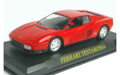 BRUMM FERRARI TESTAROSSA 1/43 ROSSA CON BASETTA