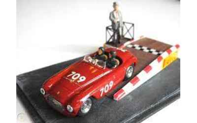ART MODEL FERRARI 166 MM S. MILLE MIGLIA 1950 ROSSI/TULLINI (DIORAMA)