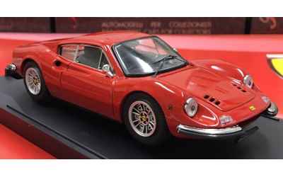 BANG FERRARI DINO 246 GT-GTS RED 1/43 CON TECA