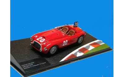 pdm FERRARI 166 MM24H SPA1949 L.CHINETTI/J.LUCAS 1/43 CON TECA