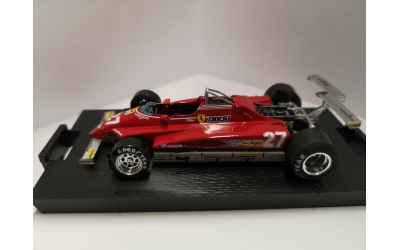 BRUMM FERRARI 126C2 G.P. LONG BEACH 1982 GILLES VILLENEUVE 1/43 BRUMM