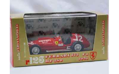 BRUMM FERRARI 375 F.1HP380 1951 1/43 BRUMM SERIE ORO CON TECA