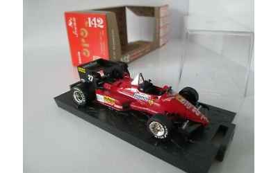 BRUMM FERRARI 126 C F.1 HP650-850 1984 N.27 1/43 BRUMM SERIE ORO CON TECA