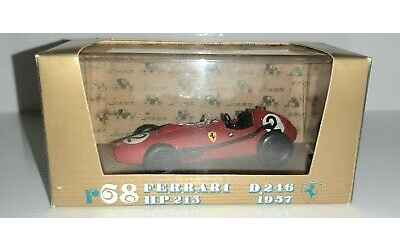 BRUMM FERRARI D246 HP215 1957 N.2 BRUMM SERIE ORO 1/43 CON TECA