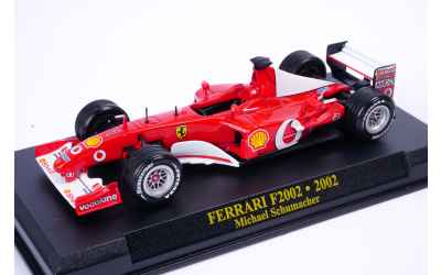 pdm FERRARI F2002 1/43 CON BASETTA N.1 MICHAEL SCHUMACHER