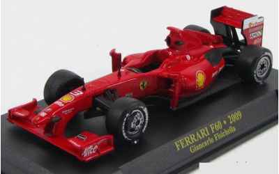 pdm FERRARI F60-2009 GIANCARLO FISICHELLA N3 1/43 CON BASETTA