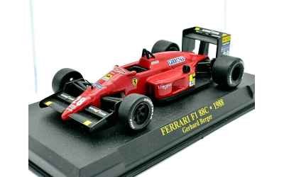 pdm FERRARI FORMULA 1 88C 1/43 1988 G.BERGER CON TECA (SENZA SCRITTA)