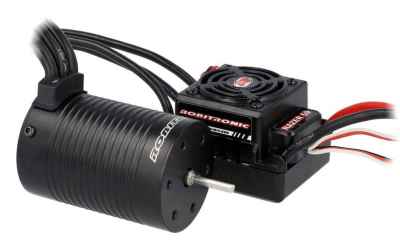 robitronic combo Razer ten con motore brushless 3652 4600 KV e esc da 60A by HOBBYWING per automodello 1:10