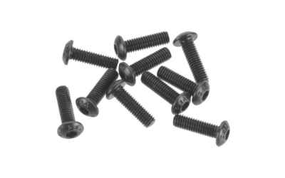 j-tech revolution set viti da M3x10mm (10pz) con testa tonda esagonale