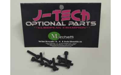 j-tech revolution set viti M3x16mm  in acciaio con testa cilindrica 10pz