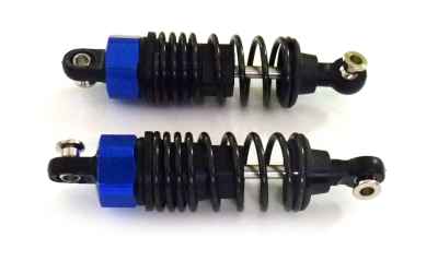 HIMOTO kit ammortizzatori himoto 1/10 con testata in alluminio lunghezza 60mm (kit da 4)