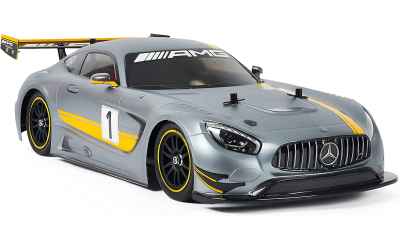 tamiya TAMIYA Mercedes-Benz 1:10 AMG GT3 TT-02 in kit di montaggio con motore a spazzole+ esc