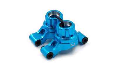 yeahracing coppia fuselli posteriori in alluminio da 2gradi per tamiya tt-02