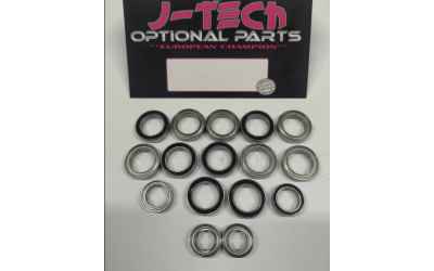 j-tech revolution KIT CUSCINETTI MUGEN MRX5/MRX6/R/X o similari(16 PZ) abec5