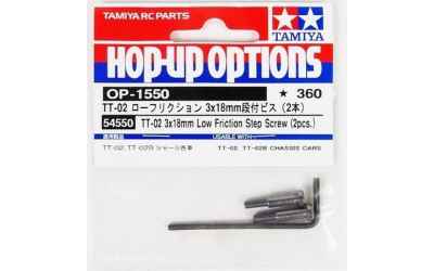 tamiya coppia viti tiranti sterzo 3x18mm LOW FRICTION