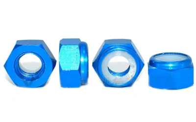 ev-peak dadi ruota M4 autobloccanti blu anodizzati 4pz