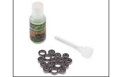 yeahracing kit cuscinetti per tamiya tt02 completo di olio specifico per lubrificazione