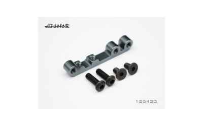 race opt supporto ventola in alluminio silver per ventole da 30-40mm con viti di fissaggio