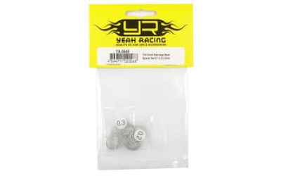 yeahracing set rasamenti foro interno 10 e esterno 12mm  da 0.1-0.2-0.3 (30pz)