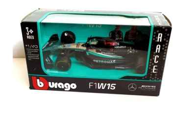 burago burago 1/43 formula 1 Mercedes F1W15 n.63 George Russel