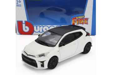 burago BURAGO STREET FIRE 1:43 Toyota GR yaris bianca