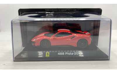 pdm Ferrari 1/43 488 Pista 2018 con teca