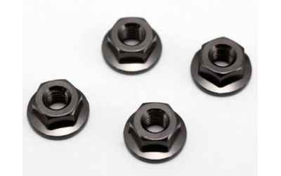 3racing m4 dado ruota nero flangiato