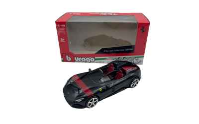 burago Burago 1/43 Ferrari Monza SP2 black-red