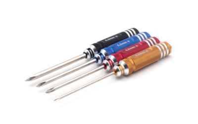 robitronic set giraviti a croce con manico in metallo misure da:3-4-5-6mm