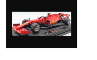 burago FERRARI F1 SF1000 FERRARI MISSION WINNOW N16 AUSTRIAN GP2020 C.LECLERC MATT RED 1/18