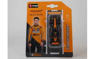 burago Burago 1/64 Mclaren MCL39 2025 N.4 Lando Norris