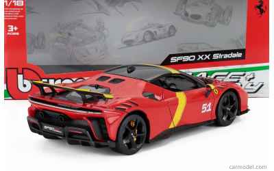 burago SF90 XX N 51 24h LE MANS WINNER LIVERY