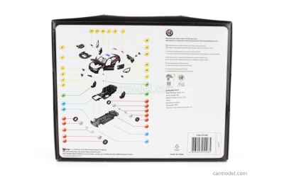 burago alfa romeo giulietta carabinieri kit di montaggio limited edition