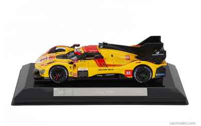 burago 1/43 BURAGO - FERRARI - 499P 3.0L TURBO V6 TEAM AF CORSE N 83 WINNER 24h LE MANS 2025 ROBERT KUBICA - PHIL HANSON - YIFEI YE - CON VETRINA - WITH SHOWCASE