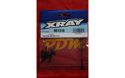 xray hex screw 3x16