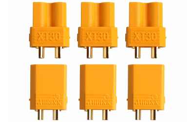yukimodel coppia connettori xt30 (3 coppie)