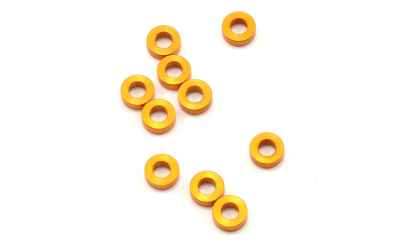 destiny M3X5.5X1mm aluminium spacer orange 10pcs