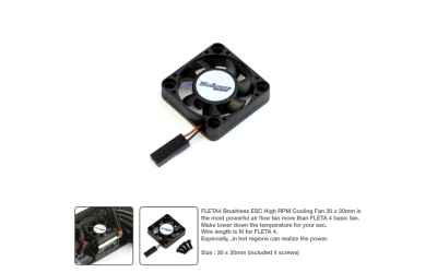 muchmore ventolina per esc high rpm