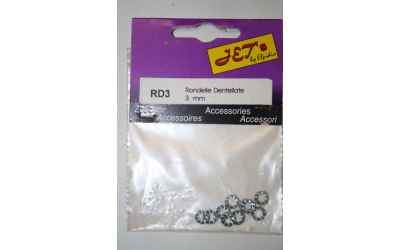 jets rondelle dentellate foro int. 3 mm