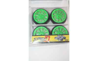 yeahracing wl-0062 - ruote drift verde