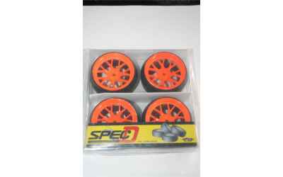 yeahracing wl-0079 - ruote drift arancio