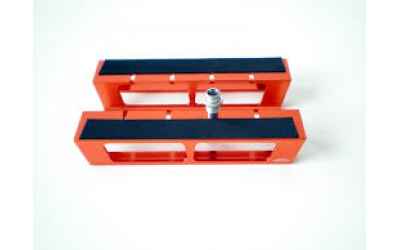 yeahracing supporto modello 1/10 in alu ORANGE