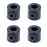 collarini per barre antirollio 4pz black