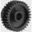 pignone mod.48 43 denti foro 3,17mm