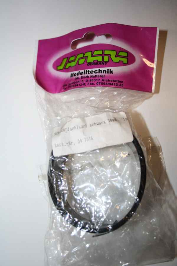 termorestringente nero 30mm jamara - elettronica-cavetteria, termoretraibile